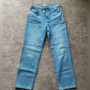 Madewell vintage straight jean